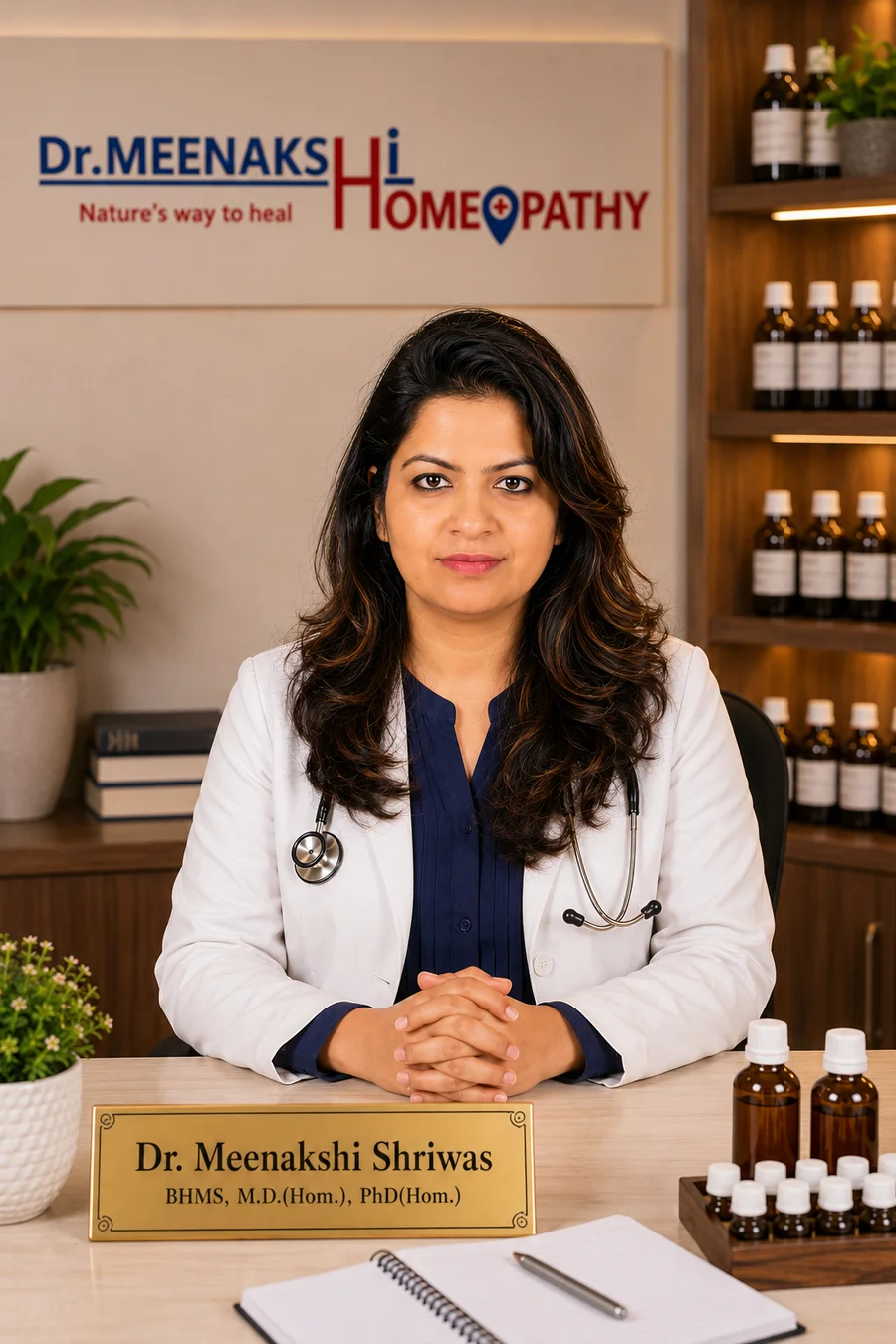 Dr. Meenakshi Shriwas — Online Homeopathy for Chennai